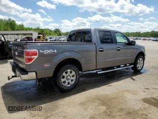 2014 Ford F-150 XL with VIN 1FTFW1EF3EKF89584, listed as a Copart auction lot 53799805 with 107,962 mi miles and Salvage Title. Bid and sale history available at carsss.com. Image 3.