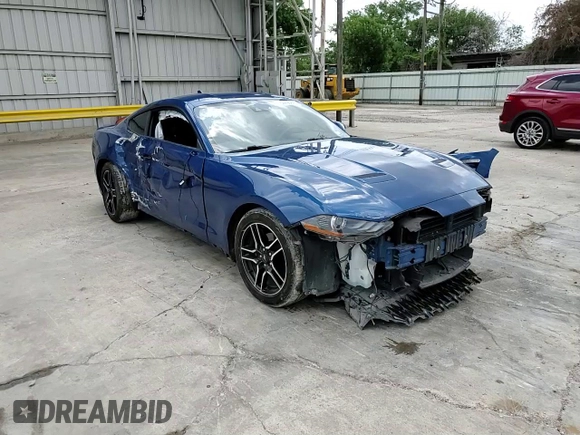 2022 Ford Mustang EcoBoost with VIN 1FA6P8TH7N5110260, listed as a Copart auction lot 54496815 with 69,210 mi miles and Salvage title. Bid and sale history available at DreamBid. Image 14.