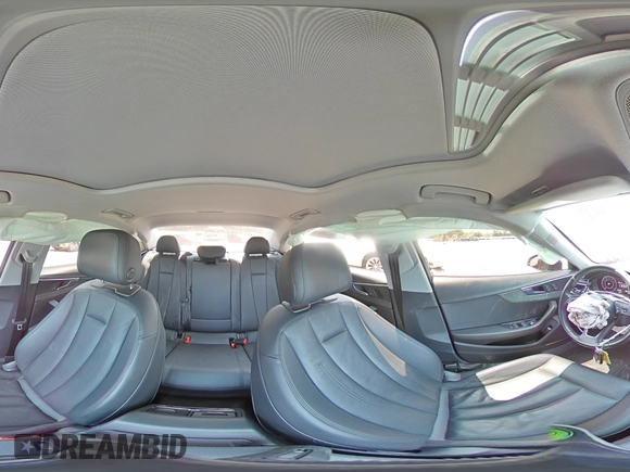 2017 Audi A4 Premium Plus with VIN WAUENAF46HN057810, listed as a Copart auction lot 59391535 with 60,136 mi miles and Salvage title. Bid and sale history available at DreamBid. Image 14.