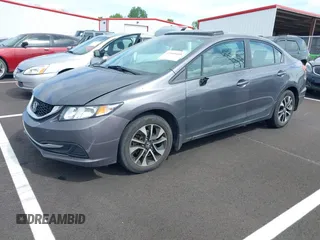 2015 Honda Civic EX with VIN 19XFB2F89FE048965, listed as a IAAI auction lot 42060440 with 149,475 mi miles and . Bid and sale history available at carsss.com. Image 2.