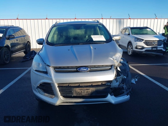 2014 Ford Escape Titanium with VIN 1FMCU9J94EUD01966, listed as a IAAI auction lot 41226043 with 132,730 mi miles. Bid and sale history available at carsss.com. Image 12.