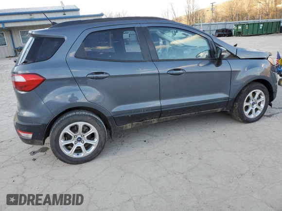 2018 Ford EcoSport SE with VIN MAJ6P1UL3JC215281, listed as a Copart auction lot 46451045 with Not Provided miles and Salvage Title. Bid and sale history available at carsss.com. Image 3.