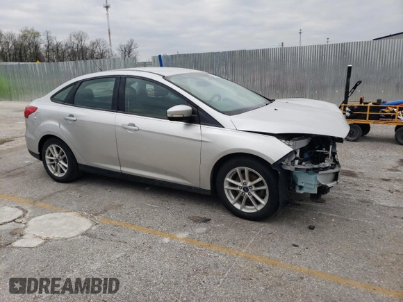 2017 Ford Focus SE with VIN 1FADP3F21HL267350, listed as a Copart auction lot 52897605 with 156,345 mi miles and Salvage title. Bid and sale history available at DreamBid. Image 4.