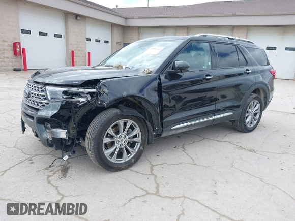 2024 Ford Explorer Limited with VIN 1FMSK8FH3RGA31290, listed as a IAAI auction lot 41951463 with 24,047 mi miles. Bid and sale history available at carsss.com. Image 21.