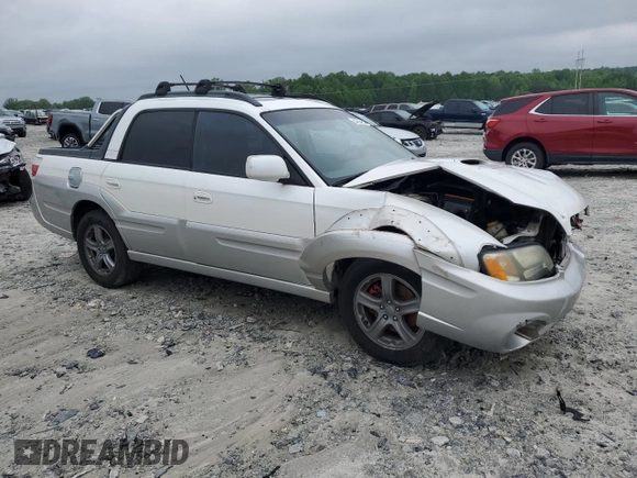 2005 Subaru Baja Turbo z VIN 4S4BT63CX55101402, wystawiony jako Copart lot #54524915 z przebiegiem 283 987 mil mil oraz Szkoda całkowita • Salvage title. Historia ofert i sprzedaży dostępna na DreamBid. Obrazek 4.