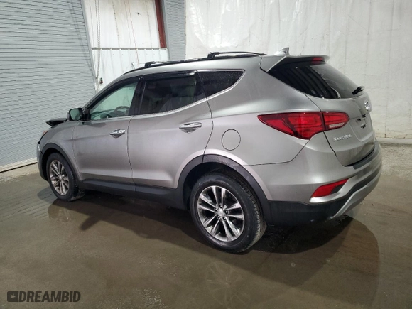 2018 Hyundai Santa Fe Sport Limited with VIN 5XYZUDLA1JG529296, listed as a Copart auction lot 71563604 with 37,166 mi miles and Salvage Title. Bid and sale history available at carsss.com. Image 2.
