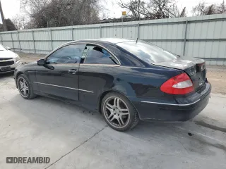 2006 Mercedes-Benz CLK-Class 3.5L with VIN WDBTJ56JX6F174833, listed as a Copart auction lot 45694465 with 144,172 mi miles and Salvage Title. Bid and sale history available at carsss.com. Image 2.