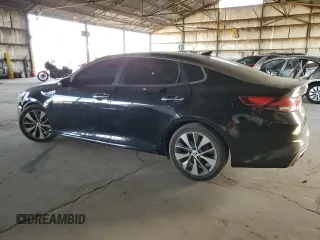 2016 Kia Optima SX Turbo with VIN 5XXGW4L22GG095252, listed as a Copart auction lot 42609305 with 159,528 mi miles and Salvage Title. Bid and sale history available at carsss.com. Image 2.