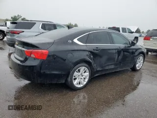 2015 Chevrolet Impala LS with VIN 2G11X5SL4F9163519, listed as a Copart auction lot 58365725 with 133,471 mi miles and Salvage title. Bid and sale history available at DreamBid. Image 3.