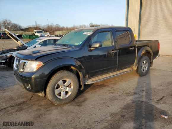 2013 Nissan Frontier SV with VIN 1N6AD0EV9DN751357, listed as a Copart auction lot 49104365 with 123,138 mi miles and Salvage Title. Bid and sale history available at carsss.com. Image 1.