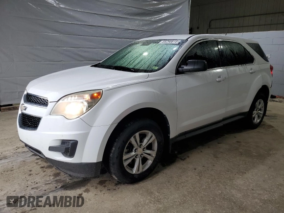 2012 Chevrolet Equinox LS with VIN 2GNALBEK5C6133762, listed as a Copart auction lot 55290615 with 109,590 mi miles and Clean Title. Bid and sale history available at DreamBid. Image 1.