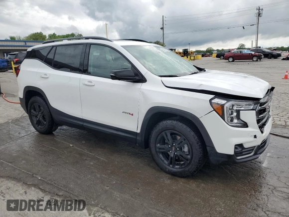 2024 GMC Terrain AT4 с VIN 3GKALYEG0RL339135, выставлен на аукционе Copart как лот 54039625 с пробегом 14 835 миль миль и Списание • Salvage title. История ставок и продаж доступна на DreamBid. Изображение 4.