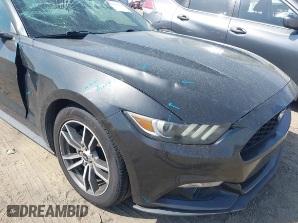 2016 Ford Mustang EcoBoost with VIN 1FA6P8THXG5294774, listed as a IAAI auction lot 41888258 with 94,247 mi miles. Bid and sale history available at carsss.com. Image 19.