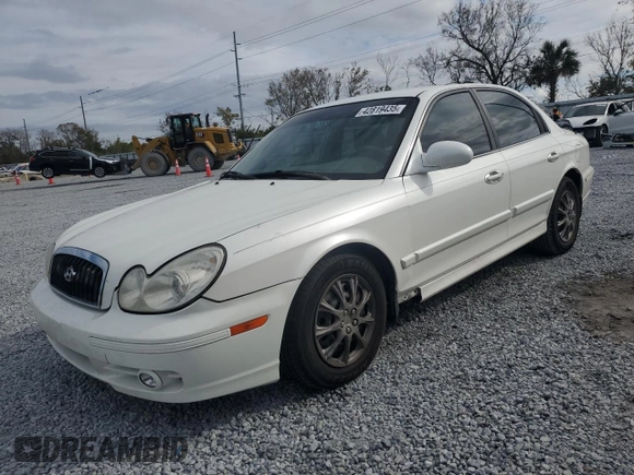 2005 Hyundai Sonata GL with VIN KMHWF25S95A178971, listed as a Copart auction lot 42819435 with 156,530 mi miles and Salvage Title. Bid and sale history available at carsss.com. Image 1.