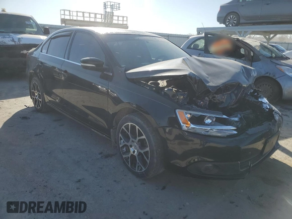 2012 Volkswagen Jetta Sedan TDI w/Premium & Nav with VIN 3VWLL7AJ0CM086753, listed as a Copart auction lot 48326185 with 146,350 mi miles and Salvage Title. Bid and sale history available at carsss.com. Image 4.
