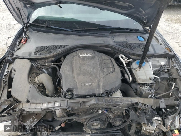 2016 Audi A6 Premium Plus with VIN WAUGFAFC0GN069558, listed as a Copart auction lot 57051425 with Not provided miles and Salvage title. Bid and sale history available at DreamBid. Image 11.