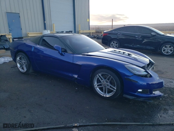 2007 Chevrolet Corvette with VIN 1G1YY26U075112319, listed as a Copart auction lot 87666935 with 0 mi miles and Salvage Title. Bid and sale history available at carsss.com. Image 4.