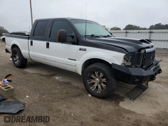 2001 Ford Super Duty F-250 XL with VIN 3FTNW20F81MA08379, listed as a Copart auction lot 80367514 with 206,882 mi miles and Salvage Title. Bid and sale history available at carsss.com. Image 4.