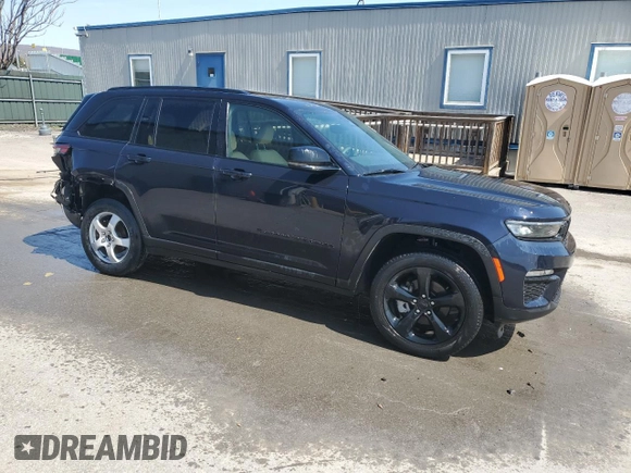 2023 Jeep Grand Cherokee Limited with VIN 1C4RJHBG4PC673234, listed as a Copart auction lot 54026265 with 34,043 mi miles and Salvage title. Bid and sale history available at DreamBid. Image 4.