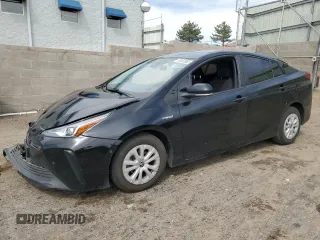 2021 Toyota Prius L Eco z VIN JTDKAMFU2M3152499, wystawiony jako Copart lot #53853955 z przebiegiem 60 165 mil mil oraz Szkoda całkowita • Salvage title. Historia ofert i sprzedaży dostępna na DreamBid. Obrazek 1.