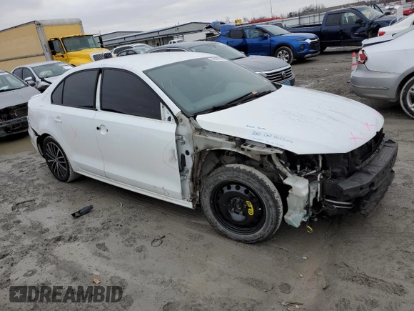 2016 Volkswagen Jetta Sport with VIN 3VWB17AJ3GM239133, listed as a Copart auction lot 40429084 with 130,875 mi miles and Salvage title. Bid and sale history available at DreamBid. Image 4.