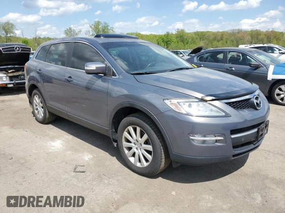 2008 Mazda CX-9 Touring with VIN JM3TB28V480141577, listed as a Copart auction lot 55505425 with 123,289 mi miles and Clean Title. Bid and sale history available at carsss.com. Image 4.