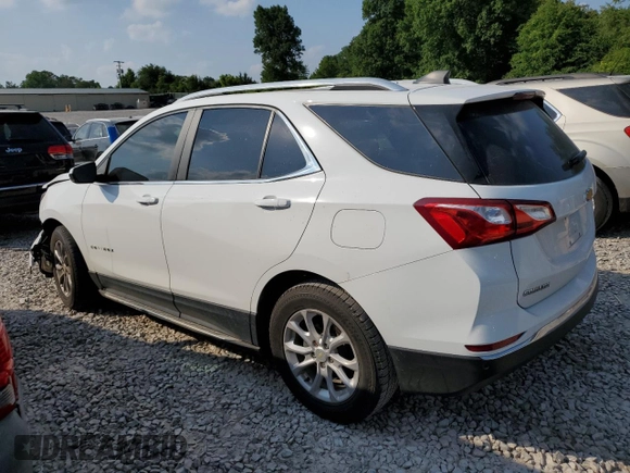 2021 Chevrolet Equinox LT with VIN 3GNAXKEVXMS153913, listed as a Copart auction lot 58961185 with 97,711 mi miles and Salvage title. Bid and sale history available at DreamBid. Image 2.