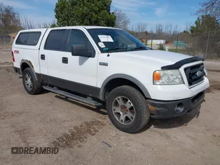 2006 Ford F-150 XLT with VIN 1FTPW14596FA51589, listed as a IAAI auction lot 42124011 with 205,716 mi miles and . Bid and sale history available at DreamBid. Image 1.