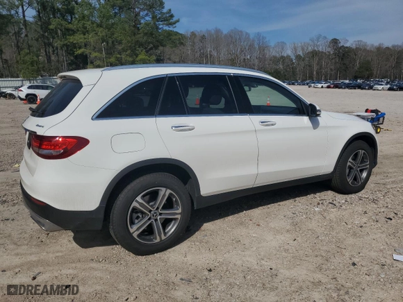 2019 Mercedes-Benz GLC with VIN WDC0G4KB1KV145212, listed as a Copart auction lot 49686965 with 53,538 mi miles and Salvage Title. Bid and sale history available at carsss.com. Image 3.