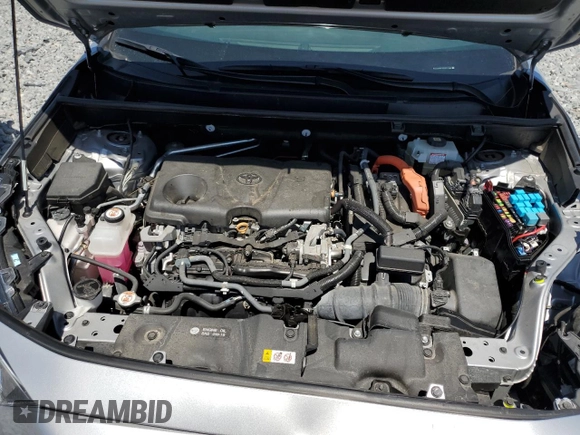 2021 Toyota RAV4 Hybrid XSE with VIN 2T3E6RFV4MW017302, listed as a Copart auction lot 57397275 with 15,544 mi miles and Salvage title. Bid and sale history available at DreamBid. Image 12.