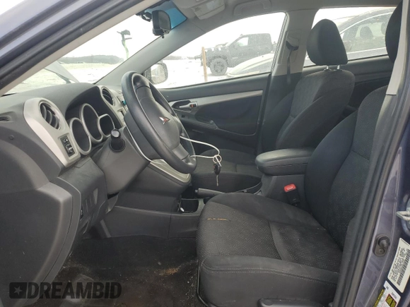 2010 Pontiac Vibe w/1SB with VIN 5Y2SP6E00AZ415154, listed as a Copart auction lot 44488135 with 143,174 mi miles and Clean Title. Bid and sale history available at carsss.com. Image 7.