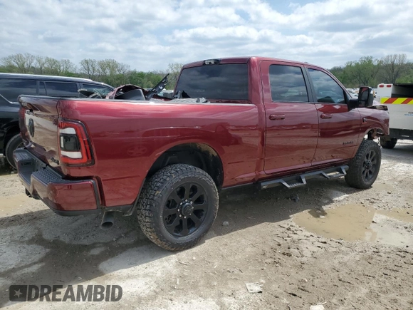 2024 Ram 2500 Big Horn with VIN 3C6UR5DL0RG247012, listed as a Copart auction lot 53093935 with 5,924 mi miles and Salvage title. Bid and sale history available at DreamBid. Image 3.
