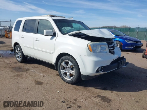 2012 Honda Pilot EX-L with VIN 5FNYF4H56CB021904, listed as a IAAI auction lot 41798179 with 190,617 mi miles and . Bid and sale history available at DreamBid. Image 1.