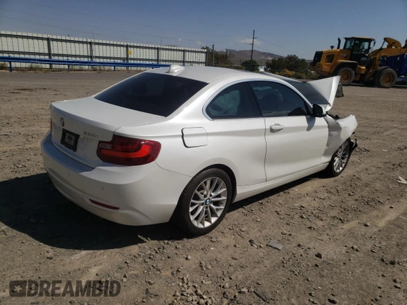 2015 BMW 2 Series 228i with VIN WBA1F9C59FVW98566, listed as a Copart auction lot 69021253 with 0 mi miles. Bid and sale history available at carsss.com. Image 3.