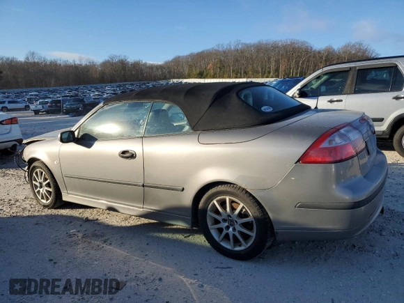 2004 Saab 9-3 Arc z VIN YS3FD79Y746009970, wystawiony jako Copart lot #87085714 z przebiegiem 284 982 mil mil oraz Tytuł czysty. Historia ofert i sprzedaży dostępna na DreamBid. Obrazek 2.