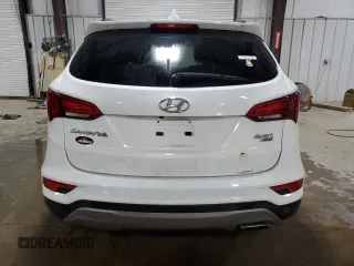2017 Hyundai Santa Fe 2.4L with VIN 5NMZUDLB2HH005387, listed as a Copart auction lot 64592535 with 82,742 mi miles and Salvage title. Bid and sale history available at DreamBid. Image 6.