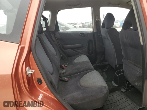 2007 Honda Fit Sport with VIN JHMGD38657S055456, listed as a Copart auction lot 89397795 with 249,679 mi miles and Salvage Title. Bid and sale history available at carsss.com. Image 10.