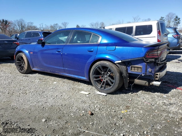 2020 Dodge Charger Scat Pack Widebody with VIN 2C3CDXGJ4LH204426, listed as a Copart auction lot 48061185 with 31,511 mi miles and Salvage Title. Bid and sale history available at carsss.com. Image 2.