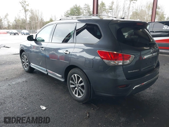 2013 Nissan Pathfinder SV with VIN 5N1AR2MM8DC670849, listed as a IAAI auction lot 41092668 with 193,319 mi miles. Bid and sale history available at carsss.com. Image 3.
