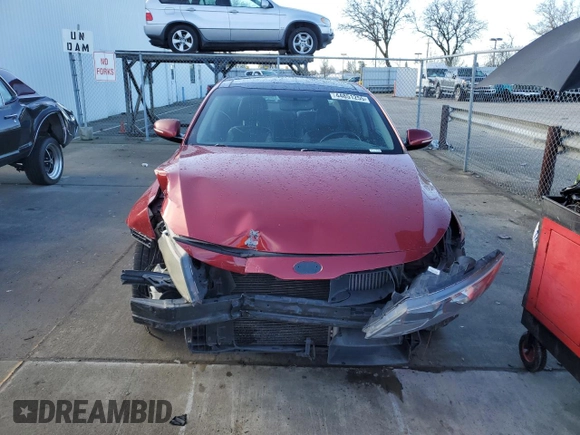 2013 Kia Optima SX with VIN 5XXGR4A65DG136854, listed as a Copart auction lot 44851255 with 139,801 mi miles and Salvage Title. Bid and sale history available at carsss.com. Image 5.