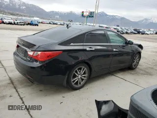 2012 Hyundai Sonata Limited with VIN 5NPEC4AB4CH368693, listed as a Copart auction lot 51092005 with 190,425 mi miles and Salvage Title. Bid and sale history available at DreamBid. Image 3.