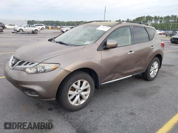 2011 Nissan Murano S with VIN JN8AZ1MW0BW164691, listed as a IAAI auction lot 42187432 with 188,551 mi miles and . Bid and sale history available at DreamBid. Image 2.