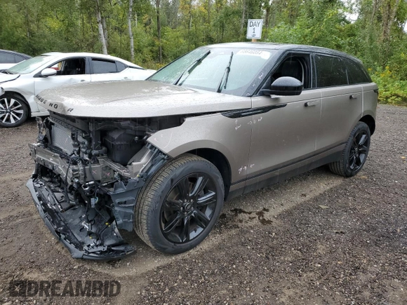 2023 Land Rover Range Rover Velar S with VIN SALYJ2EX5PA352571, listed as a Copart auction lot 68646084 with 22,195 mi miles and Salvage title. Bid and sale history available at DreamBid. Image 1.