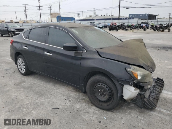 2016 Nissan Sentra SV with VIN 3N1AB7AP7GY300902, listed as a Copart auction lot 82529844 with 97,419 mi miles and Salvage Title. Bid and sale history available at DreamBid. Image 4.