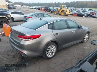 2018 Kia Optima LX with VIN 5XXGT4L39JG269147, listed as a IAAI auction lot 40743582 with 95,283 mi miles and . Bid and sale history available at DreamBid. Image 4.