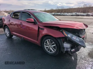 2013 Kia Optima LX with VIN 5XXGM4A75DG202908, listed as a Copart auction lot 50937545 with Not Provided miles and Salvage Title. Bid and sale history available at carsss.com. Image 4.