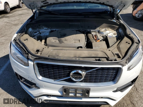2019 Volvo XC90 R-Design with VIN YV4BR0CM9K1442217, listed as a Copart auction lot 46316105 with 55,077 mi miles and Salvage Title. Bid and sale history available at carsss.com. Image 12.