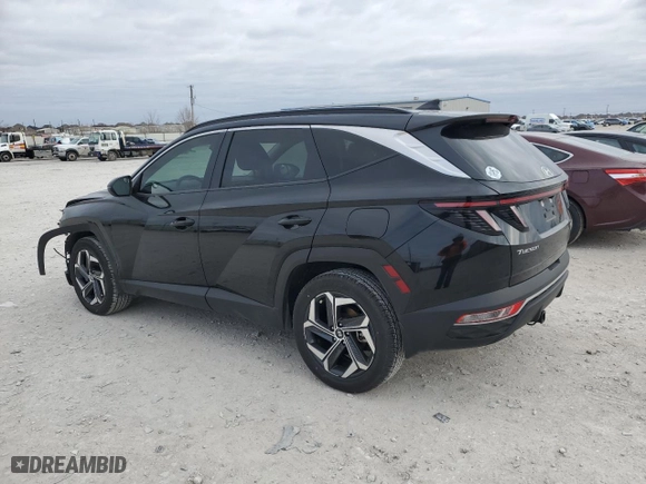 2022 Hyundai Tucson Hybrid SEL Convenience with VIN KM8JFCA19NU065680, listed as a Copart auction lot 46229745 with 57,488 mi miles and Salvage Title. Bid and sale history available at carsss.com. Image 2.