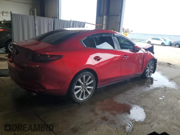 2019 Mazda 3 Preferred with VIN JM1BPACL2K1108455, listed as a Copart auction lot 64469525 with 85,736 mi miles and Salvage title. Bid and sale history available at DreamBid. Image 3.