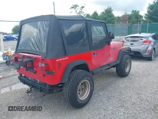 1991 Jeep Wrangler with VIN 2J4FY19P7MJ132895, listed as a IAAI auction lot 42541973 with 169,999 mi miles and . Bid and sale history available at DreamBid. Image 4.